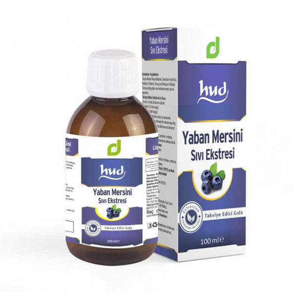 Hud Yaban Mersini Sıvı Ekstresi 100 ml ürün görseli 1
