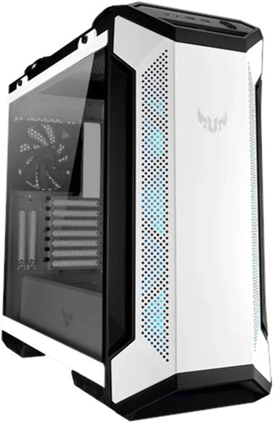 Asus Tuf Gaming Gt501 White Edition Kasa, Eatx Destekli, Metal Ön Panel, Temperlenmiş Cam, Rgb Fan, ürün görseli 1