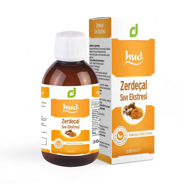 Hud Zerdeçal Sıvı Ekstresi 100 ml ürün görseli 1
