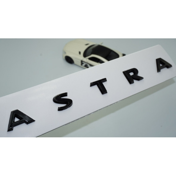 DK Tuning Opel Astra Yeni Nesil Bagaj Siyah ABS 3M 3D Yazı Logo Amblem ürün görseli 1