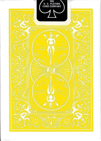 Bicycle Standard Endeks Sarı Oyun Kartları - Resim 4