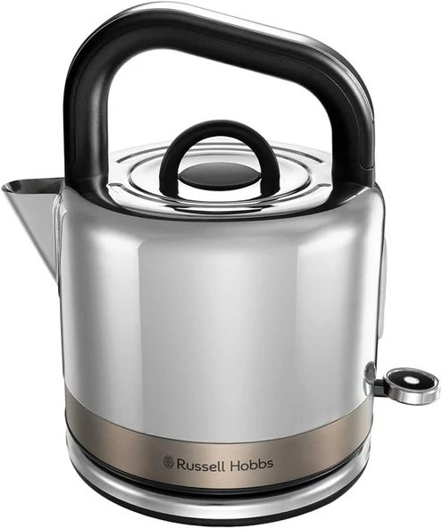 Russell Hobbs Distinctions 26422-70 Su Isıtıcısı [1,5 L] Paslanmaz Çelik Titanyum (Hızlı Pişirme Fon ürün görseli 1