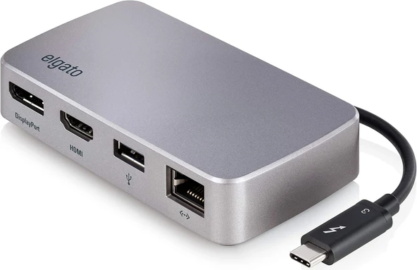 Elgato Thunderbolt 3 Dock Mini, 1 X Usb 3.1, 1 X Hdmi, 1 X Display Port, Gigabit Ethernet, Windows V ürün görseli 1