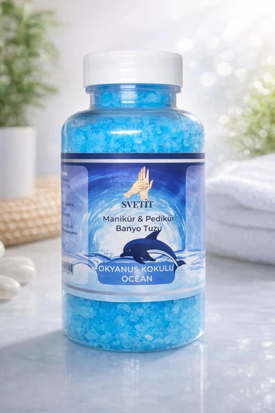 Manikür Pedikür Banyo Tuzu Okyanus Kokulu Mineral İçerikli 350 ml ürün görseli 1