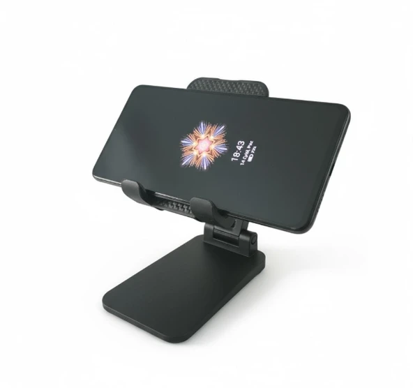 Telefon Standı Siyah - Resim 3