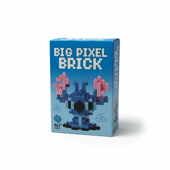 Pixel Blok Oyuncak Seti 467 Parça Mini Blok Yapım Oyunu - Resim 4