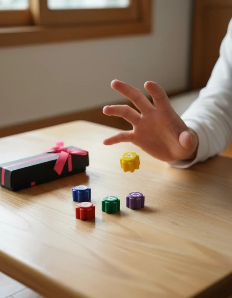 Squit Game Beştaş Oyunu - 5 li Zeka Küpü - Hediye Kutulu Dikkat ve Strateji Oyunu ürün görseli 1