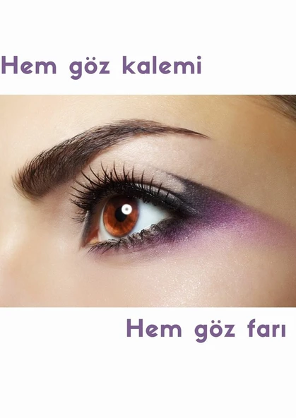 KİRPİ MOR GÖZ KALEMİ - DAMSON (MOR) ürün görseli 1