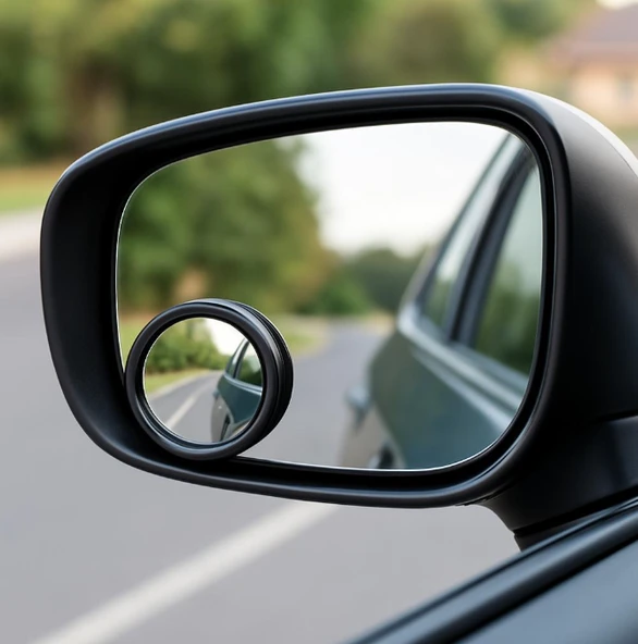 Araç Kör Nokta Aynası 2 li - 360° Dönebilen Spot Mirror, Dikiz Ayna Yardımcısı ürün görseli 1