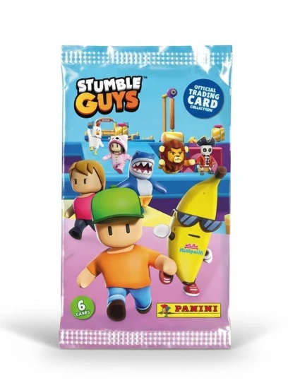 Stumble Guys Resmi Kart Paketi - Panini 6 lı Koleksiyon Kartı ürün görseli 1