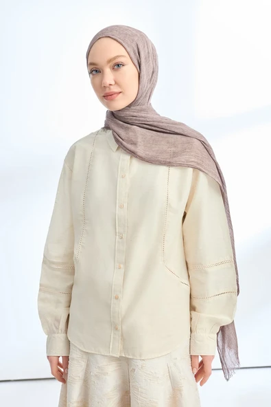 Organic Touch Ketens Viskoz Şal- 3601 - Resim 5