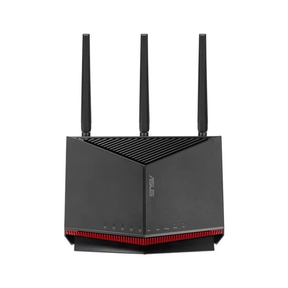 ASUS RT-BE86U WIFI-7 BE6800 Dual Band Router ürün görseli 1