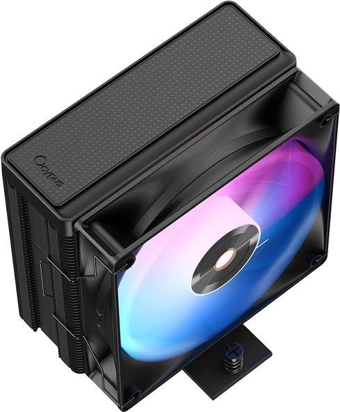 Ocypus Delta A40 Siyah ARGB 120 mm Intel(1700p/1851p)-AMD Uyumlu Hava Soğutucu ürün görseli 1