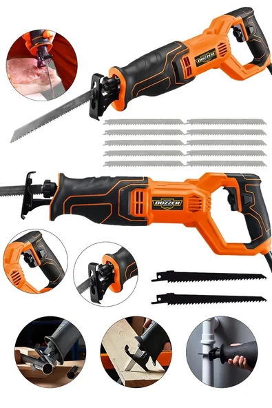 Dozzer X-11000 Devir Ayarlı 12 Bıçaklı Et Kemik Tuğla Yutong Demir Kesme Tilki Kuyruğu Makinesi ürün görseli 1