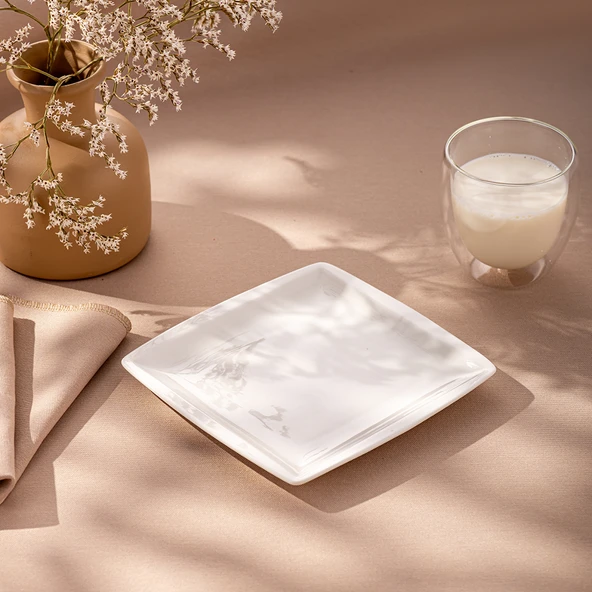 Emsan Pamukkale Kare Tabak 18 cm - Resim 3