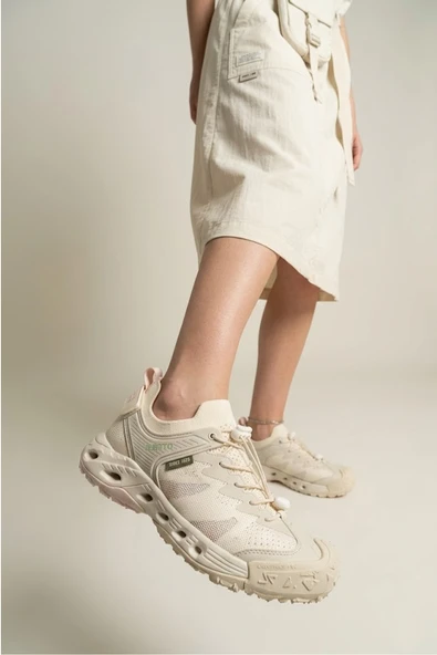 Humtto 660859B-2 Bej Kadın Spor Sandalet ürün görseli 1