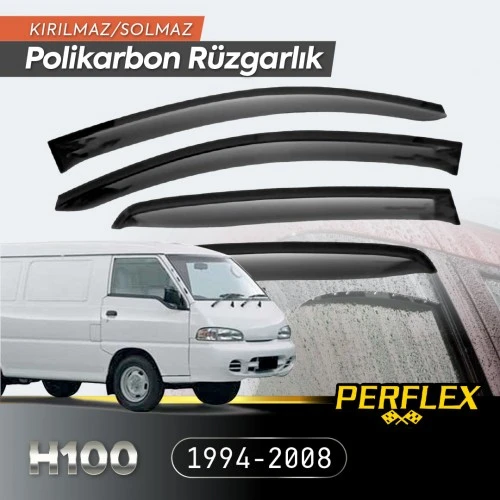 Hyundai H100 Minibüs 1994-2008 Cam Rüzgarlığı V2 Düz ürün görseli 1