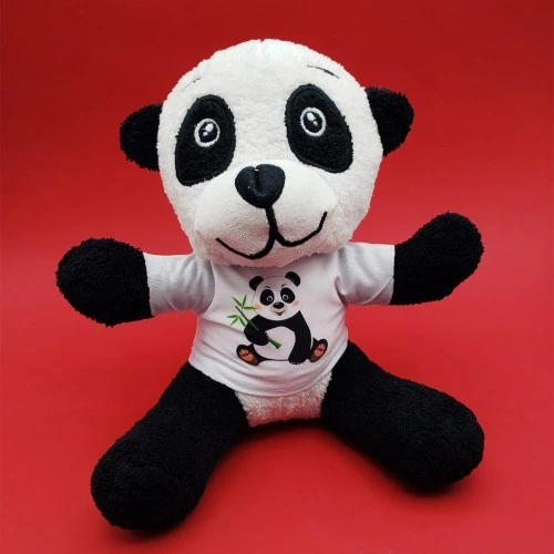 Tişörtlü Panda Oyuncak ürün görseli 1