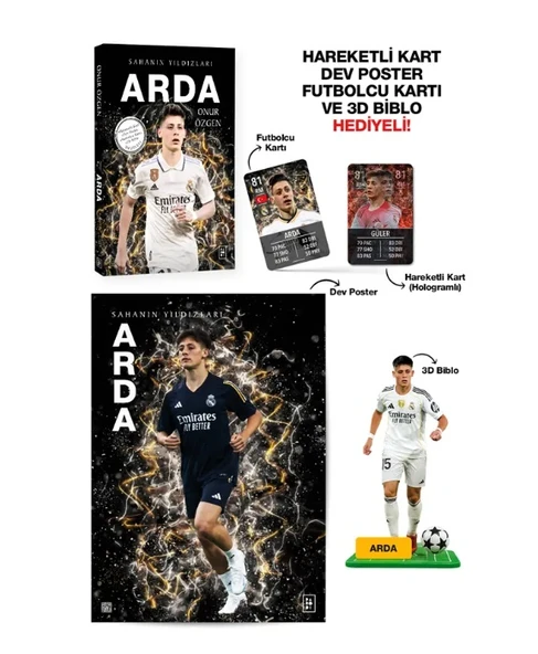 Sahanın Yıldızları Arda 3D Biblo Hediyeli ürün görseli 1