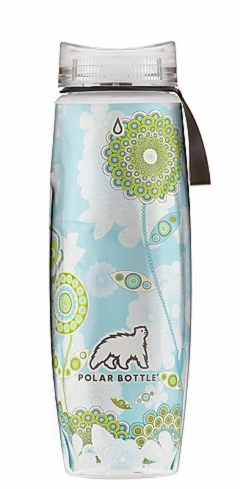 Polar Bottle Ergo Insulated Graphic Termos 0.65 Litre-MAVİ ürün görseli 1