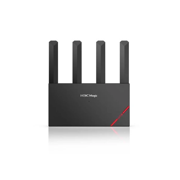 H3C Magic NX30, Dual Band, WiFi 6, 3000Mbps, 4Port GigaBit, 4ad Anten, Masaüstü, Router, Access Point ürün görseli 1