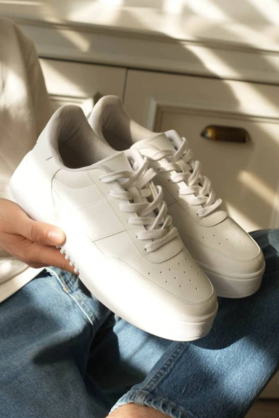 Kuback Beyaz Cilt Erkek Günlük Ayakkabı Rahat Comfort Taban Şık Casual SneakerKB-N2 ürün görseli 1