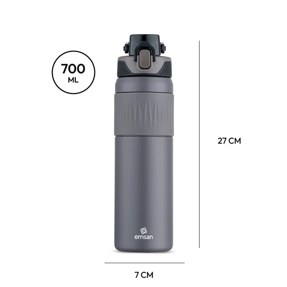 Emsan Sportline Termos Gri 700 ml - Resim 5