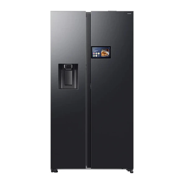 Samsung RS90F64EEFTR Gardırop Tipi No Frost Koyu Inox Buzdolabı ürün görseli 1