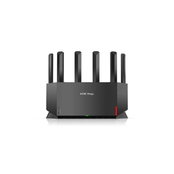 H3C Magic NX54, Dual Band, WiFi 6, 5400Mbps, 4Port GigaBit, 6ad Anten, Masaüstü, Router, Access Point ürün görseli 1