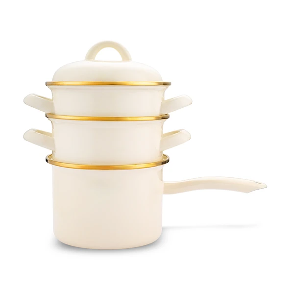 Emsan Retro Emaye Midi Set 14 cm - Resim 8