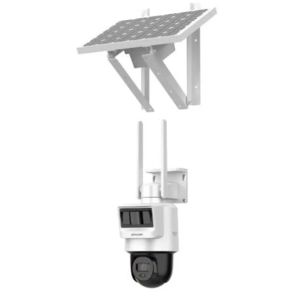Hilook PTZ-N2C400I-K-4G-C05S10 4 Mp 2.8mm Lens 4G Sim Kartlı Solar Pt İp Kamera ürün görseli 1
