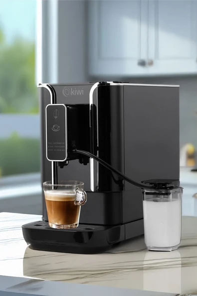 Kiwi Kcm-7599 Tam Otomatik Espresso, Lungo, Latte, Cappuccino Kahve Makinesi ürün görseli 1