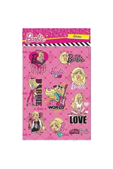 Dolphin Sticker Barbie B-4673 ürün görseli 1