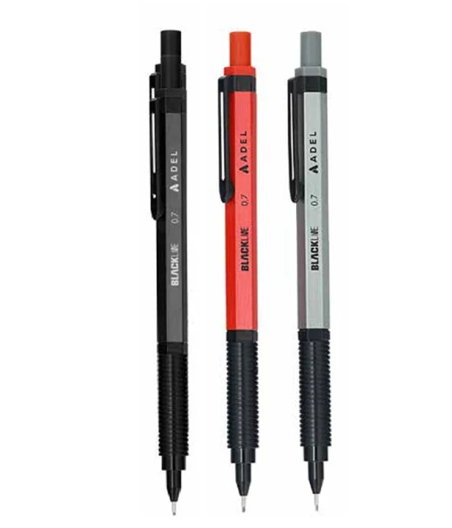 Adel Blackline Duo Versatil Kalem 0,7 Uçlu Kalem Karışık - 1 adet ürün görseli 1