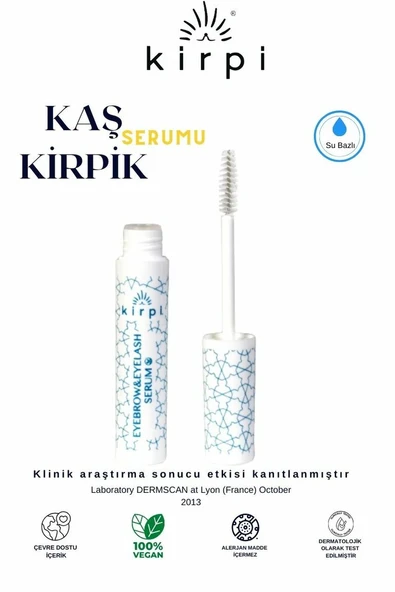 Kirpi Kaş & Kirpik Güçlendirici Bakım Serum 12 ml ürün görseli 1