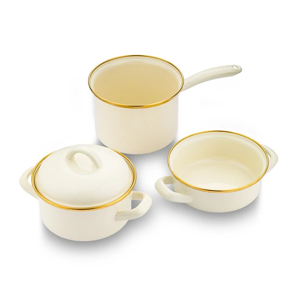 Emsan Retro Emaye Midi Set 14 cm - Resim 9