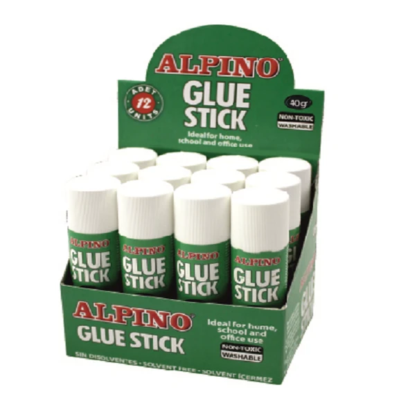 Alpino Gs-040 Stick Yapıştırıcı Solventsiz 40 Gr 12 Li (1 Paket 12 Adet) ürün görseli 1