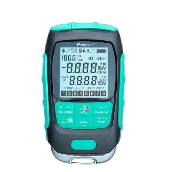 PROSKİT  MT-7617 2IN1 FİBEROPTİK KABLO TEST CİHAZI 500 DATA DEPOLAMA ürün görseli 1