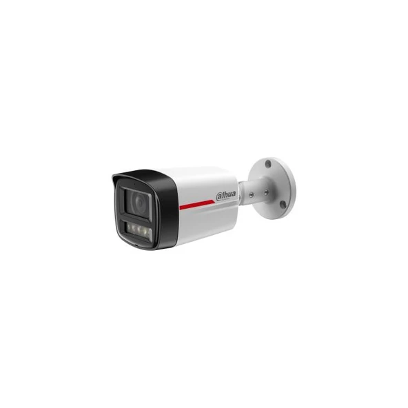 DAHUA HFW2449TL-S-LED-0360B-PRO 1/1.8" CMOS 4MP 3.6mm FullColor POE Sesli Bullet IP Güvenlik Kamera ürün görseli 1
