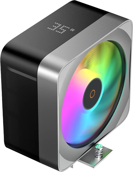 Ocypus Delta A40 EX Siyah Digital 120 mm Intel(1700p/1851p)-AMD Uyumlu Hava Soğutucu ürün görseli 1