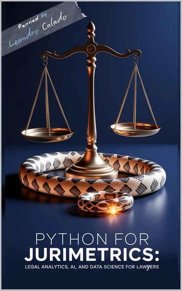 Python for Jurimetrics: Legal Analytics, AI, and Data Science for Lawyers Leandro Calado ürün görseli 1