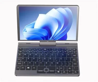 Yasomi Minibook Katlanabilir Ekranlı Çift Fonksiyon Kullanabilir Mini Laptop-TEŞHİR ürün görseli 1