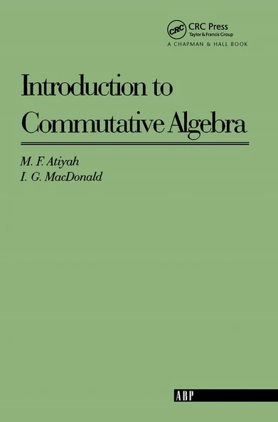 Introduction To Commutative Algebra - Atiyah, MacDonald ürün görseli 1