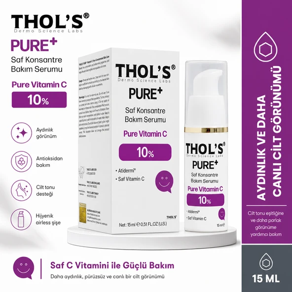 THOL'S TB54 THOL'S PURE+ VITAMIN C 10% (TB54) SERUM - 15 ML ürün görseli 1