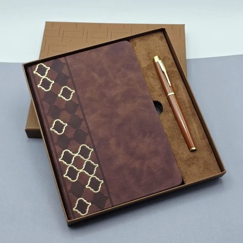 Lüks Kutulu Defter Kalem Set ürün görseli 1