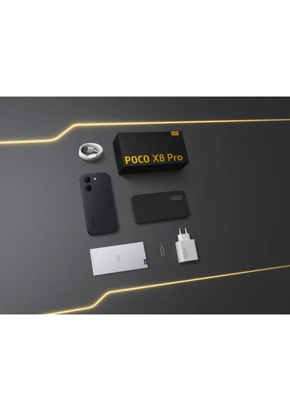PTTAVM: Poco X8 Pro 8/256GB Beyaz (Türkiye Garantili)