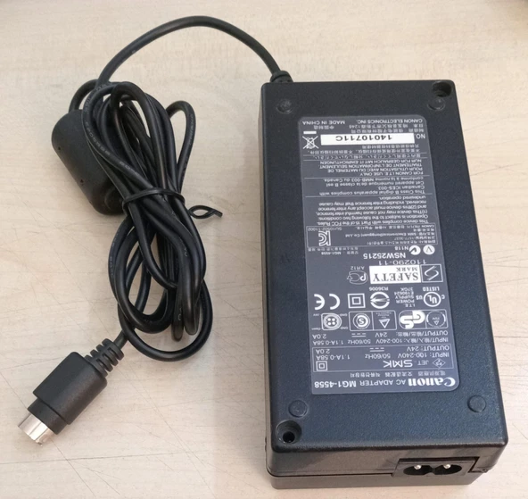 Canon MG1-4558, MG1-5039 Uyumlu Adaptör 4 Pin Şarj Aleti DATA KABLOSU ürün görseli 1
