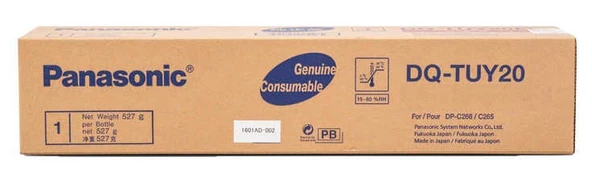 Panasonic DQ-TUY20 Kırmızı Orijinal Fotokopi Toner ürün görseli 1