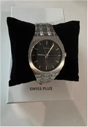Swiss Plus Man Watch Basic Seri Model-6 ST2302AGP Black-Silver - Resim 2