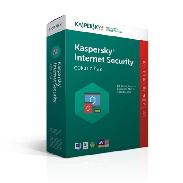 Kaspersky Internet Security 5 Kullanıcı 1 Yıl Plus ürün görseli 1